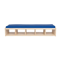 Children's Factory Mobile Bench Seating with Storage Assembled (AG1828A)