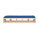 Children's Factory Mobile Bench Seating with Storage Assembled (AG1828A) - SchoolOutlet