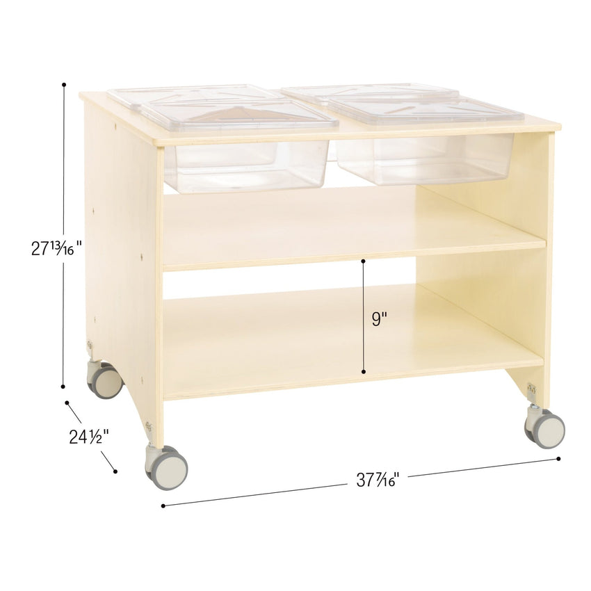 Children's Factory Mobile Sensory Table (AG1857X) - SchoolOutlet