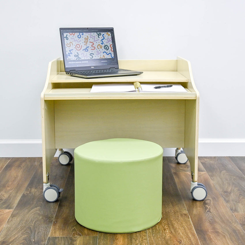 Children's Factory Mobile Computer Station Assembled (AG7164A) - SchoolOutlet