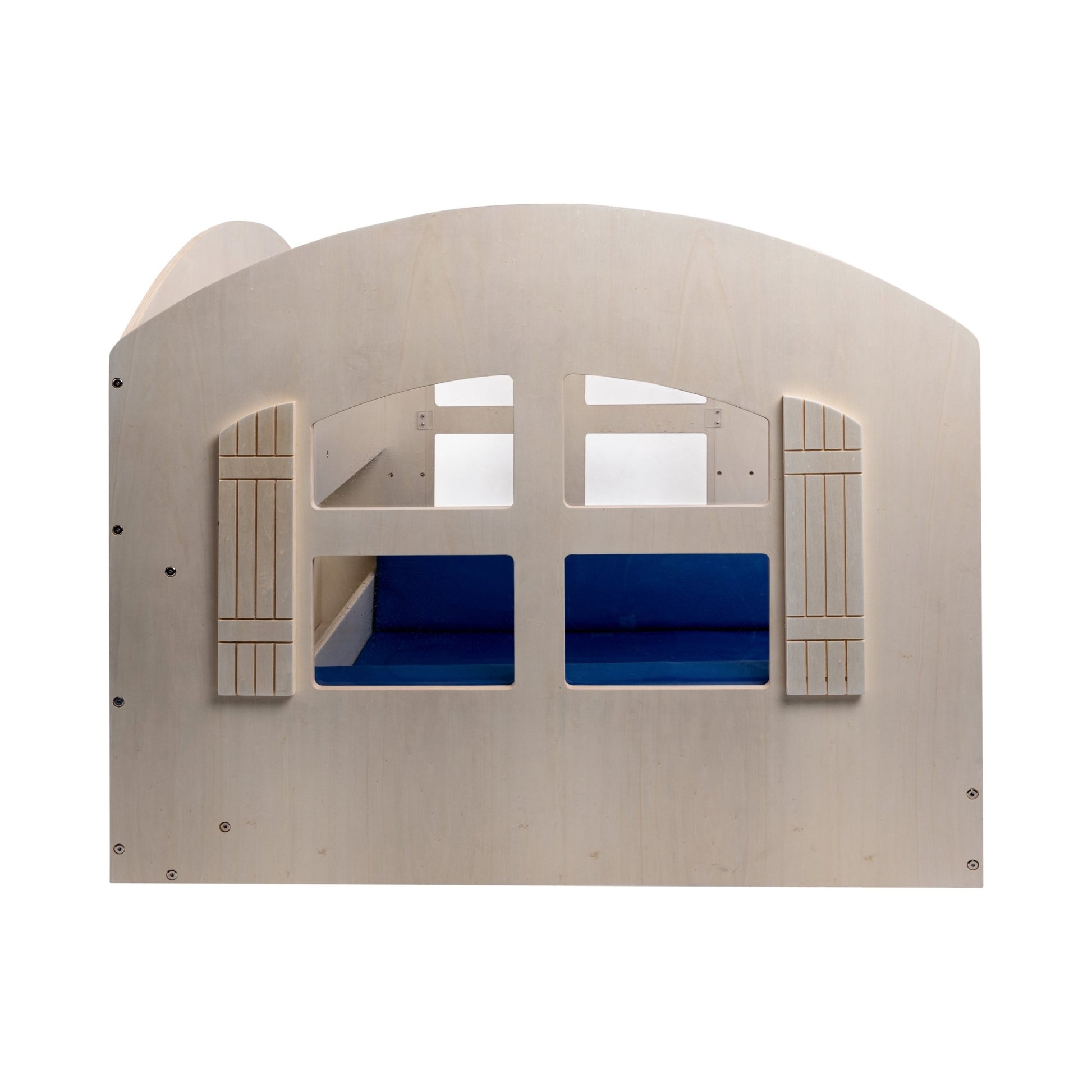 Angeles Birch Reading Nook with Book Shelves - RTA (AG9002) - SchoolOutlet