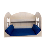 Angeles Birch Reading Nook with Book Shelves - RTA (AG9002) - SchoolOutlet
