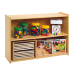 Angeles Value Line Narrow 2-Shelf Storage - 36