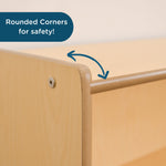 Angeles Value Line Toddler 2-Shelf Storage - 48