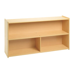 Angeles Value Line Preschool 2-Shelf Storage - 48"L x 12"W x 27"H (ANG7149)