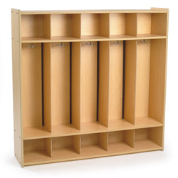 Angeles Value Line 5-Section Locker - 48"L x 12"W x 48"H (ANG7154)