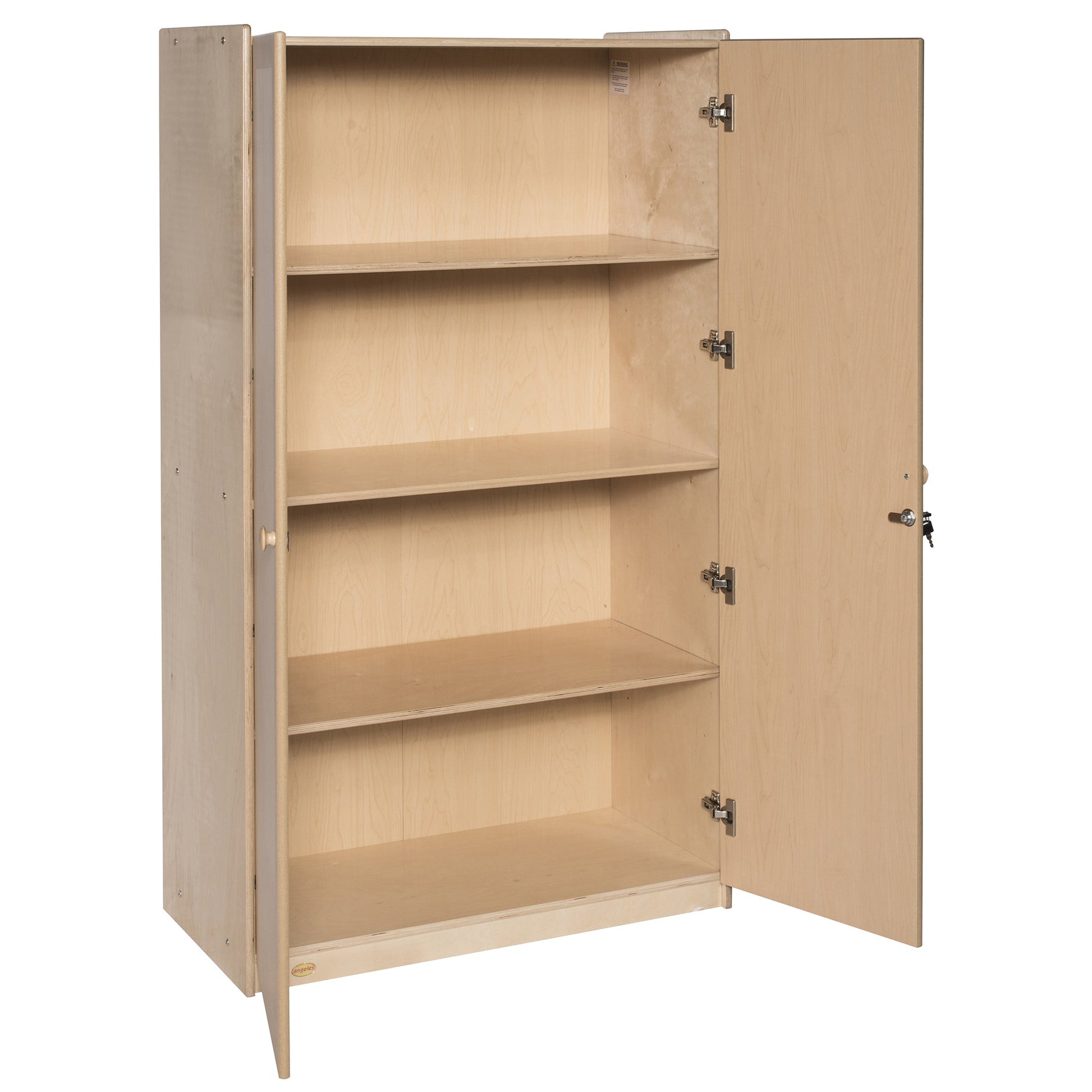 Angeles Value Line Teacher's Storage Cabinet - 36"L x 19"W x 63"H (ANG7178) - SchoolOutlet