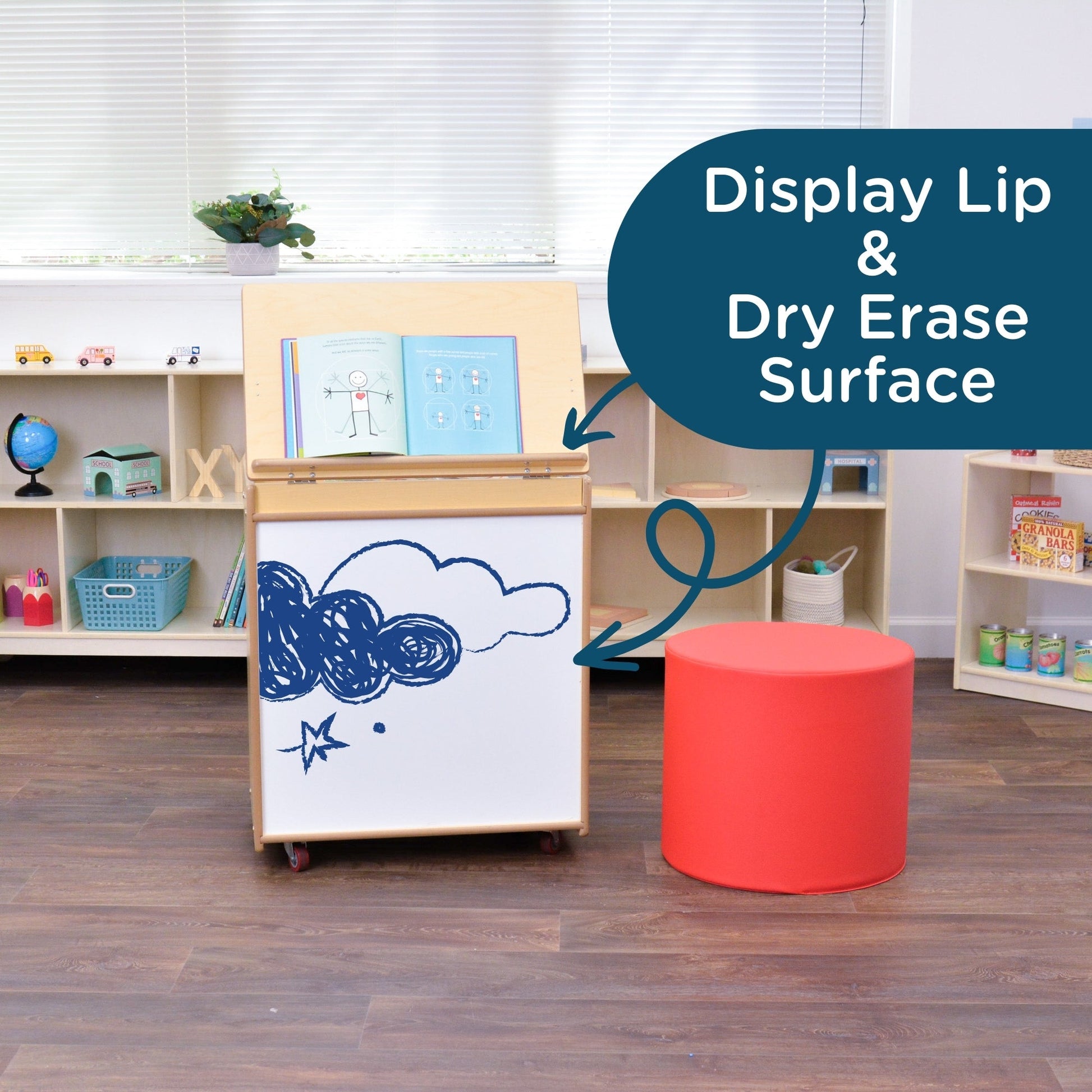 Angeles Value Line Big Book Display - 25"L x 16"W x 30"H (ANG7179) - SchoolOutlet