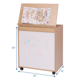 Angeles Value Line Big Book Display - 25"L x 16"W x 30"H (ANG7179)
