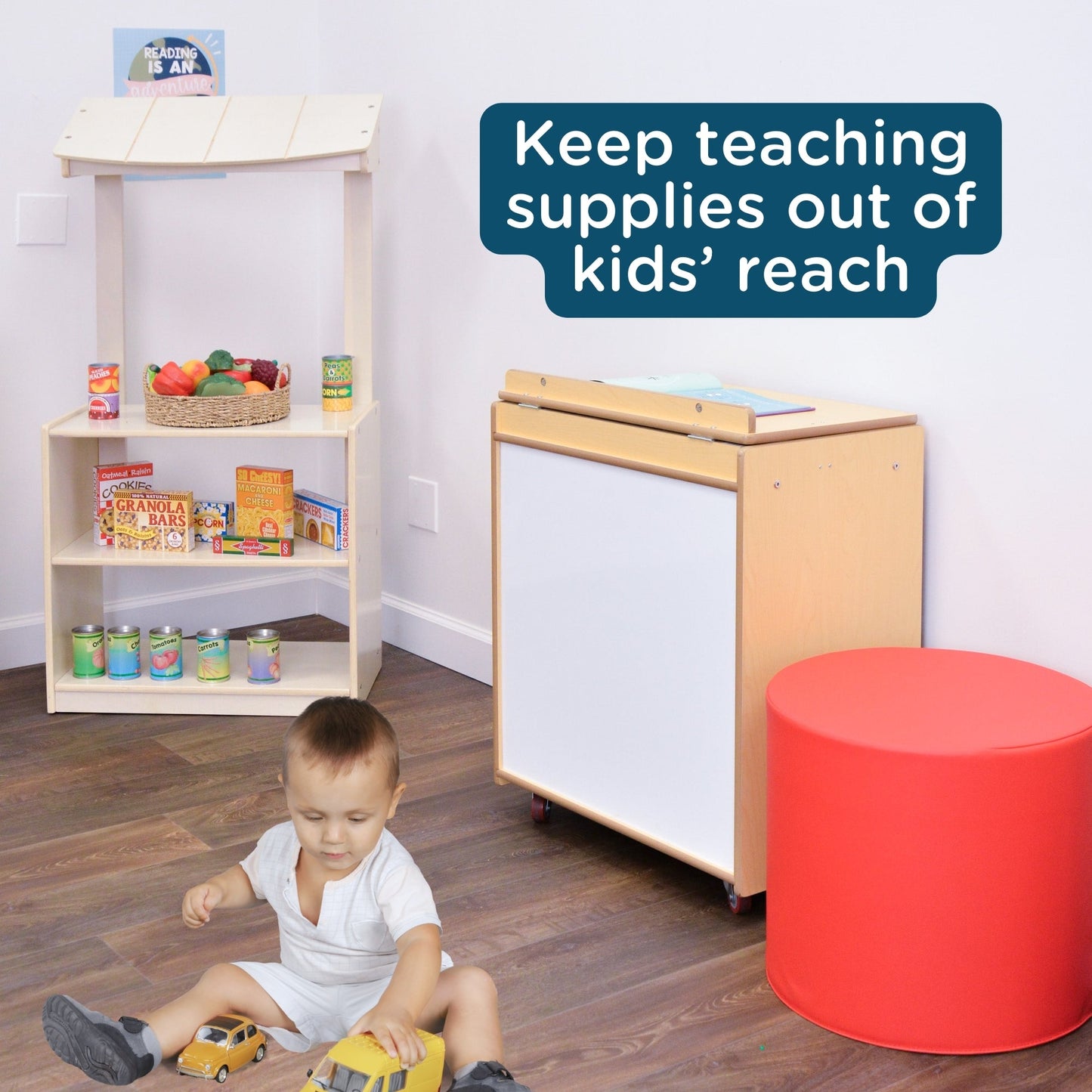 Angeles Value Line Big Book Display - 25"L x 16"W x 30"H (ANG7179) - SchoolOutlet