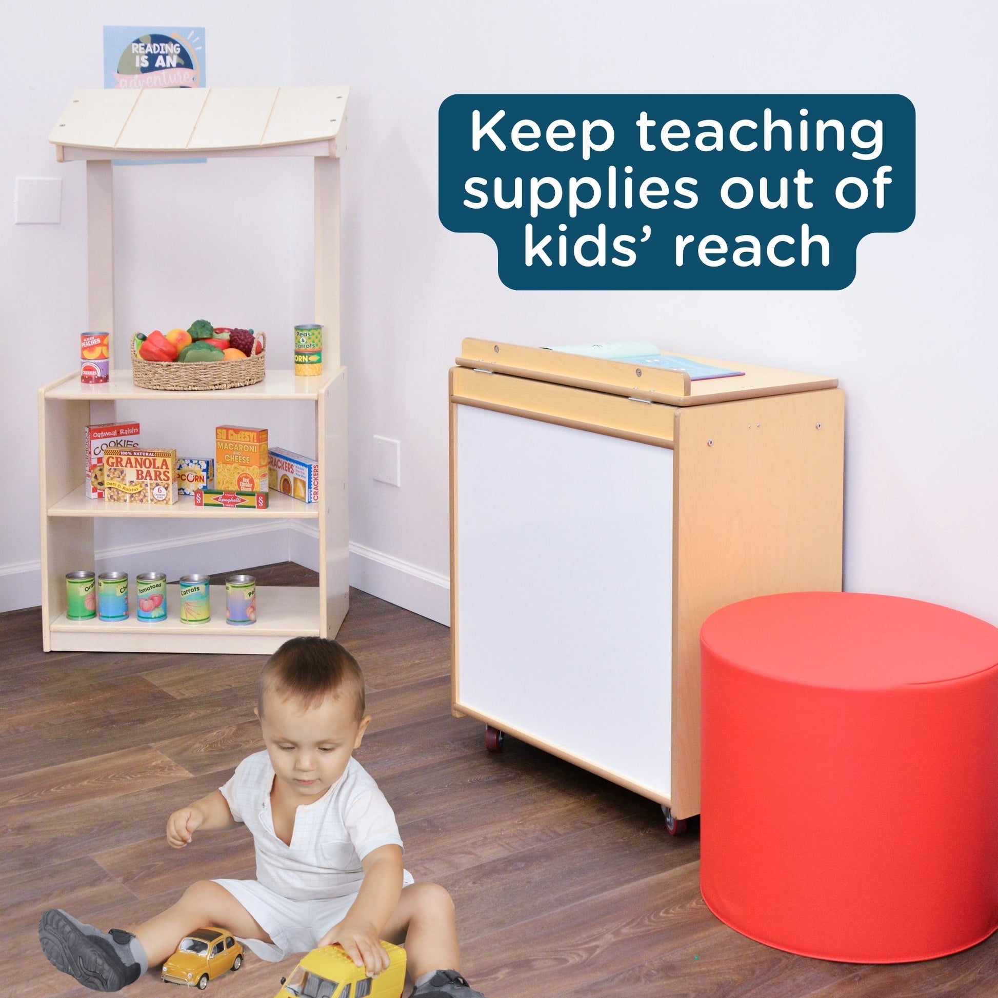 Angeles Value Line Big Book Display - 25"L x 16"W x 30"H (ANG7179) - SchoolOutlet