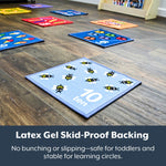 Children's Factory Let’s Learn How to Count Seating Squares - Set of 10 (CF0001) - SchoolOutlet