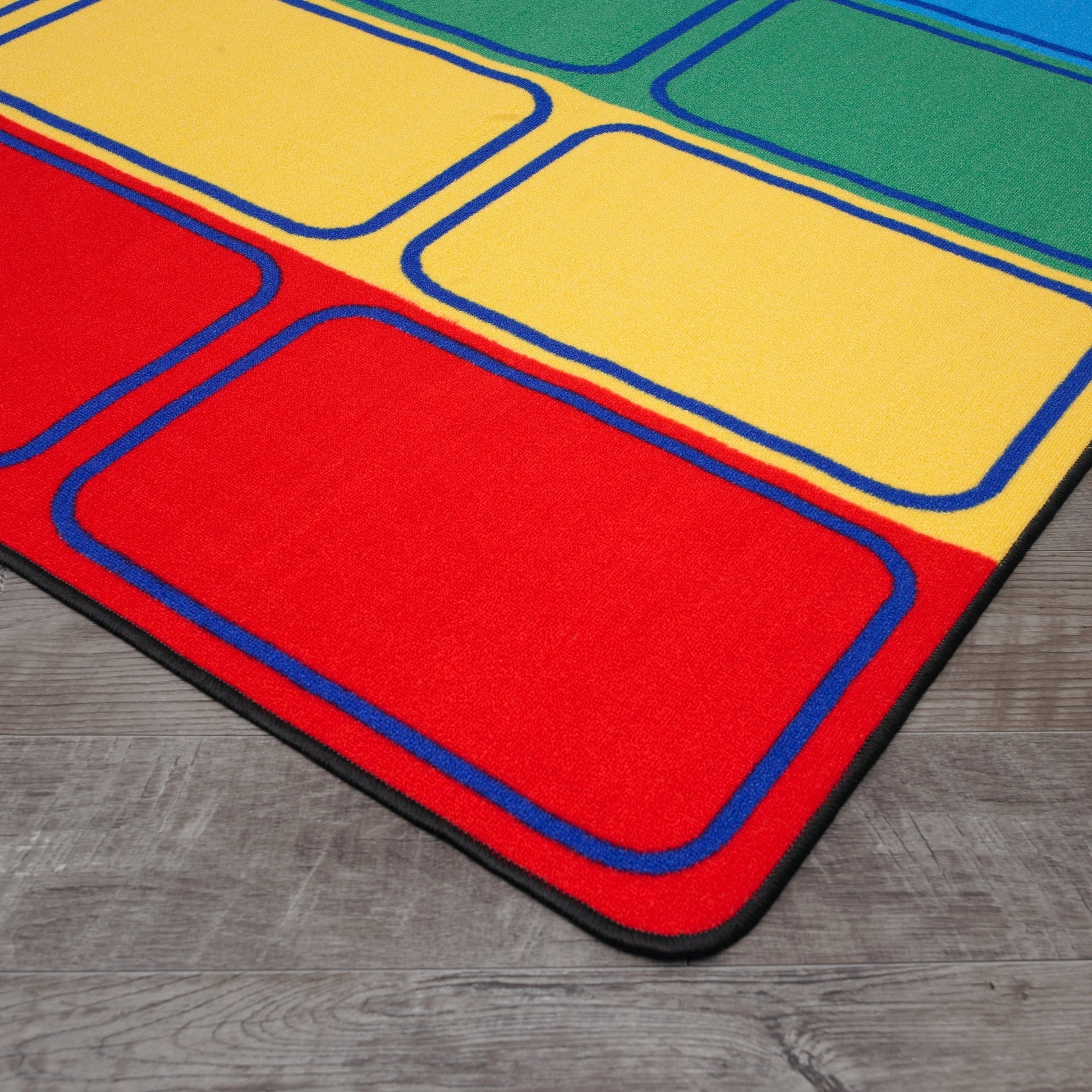 Children's Factory Seating Rows Value Rug (CF0006) - SchoolOutlet