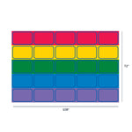 Children's Factory Rainbow Mosaic Carpet (CF0008) - SchoolOutlet