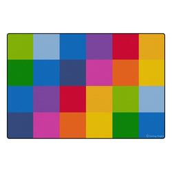 Children's Factory Rainbow Mosaic Carpet (CF0008)