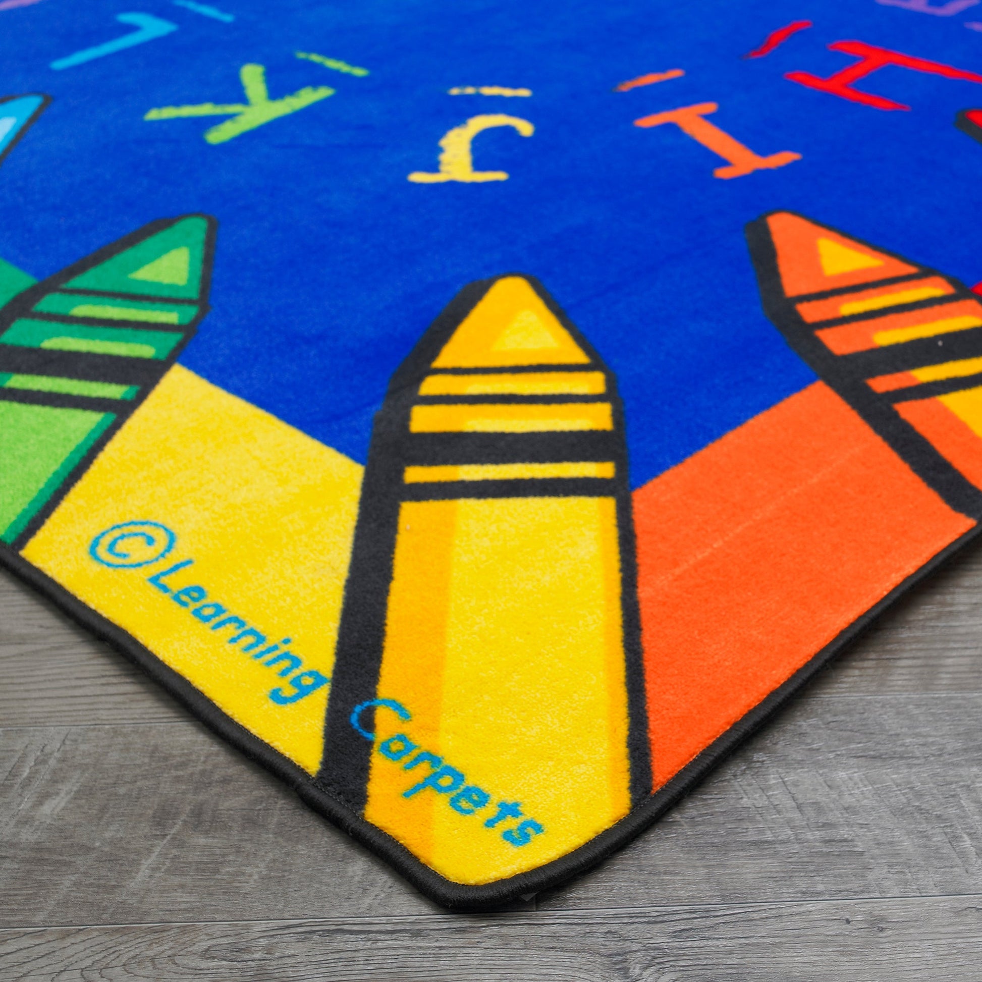 Children's Factory Alphabet Crayon Carpet (CF0009) - SchoolOutlet