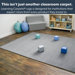 Children's Factory Rectangle Small Carpet (CF00XX) - SchoolOutlet