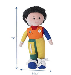 Angeles Learn to Dress Dolls