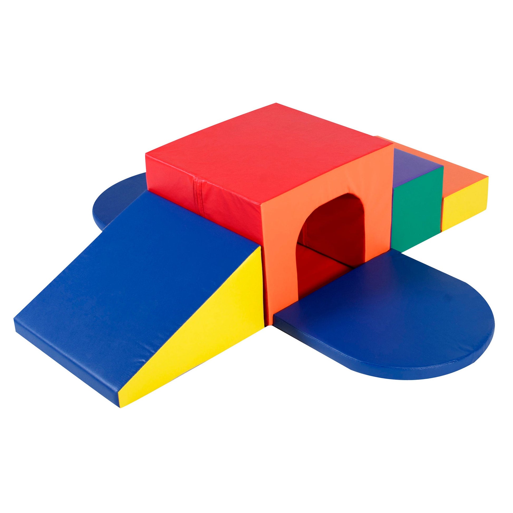 Children's Factory Climb-Up Tunnel Climber - Rainbow (CF321-049) - SchoolOutlet