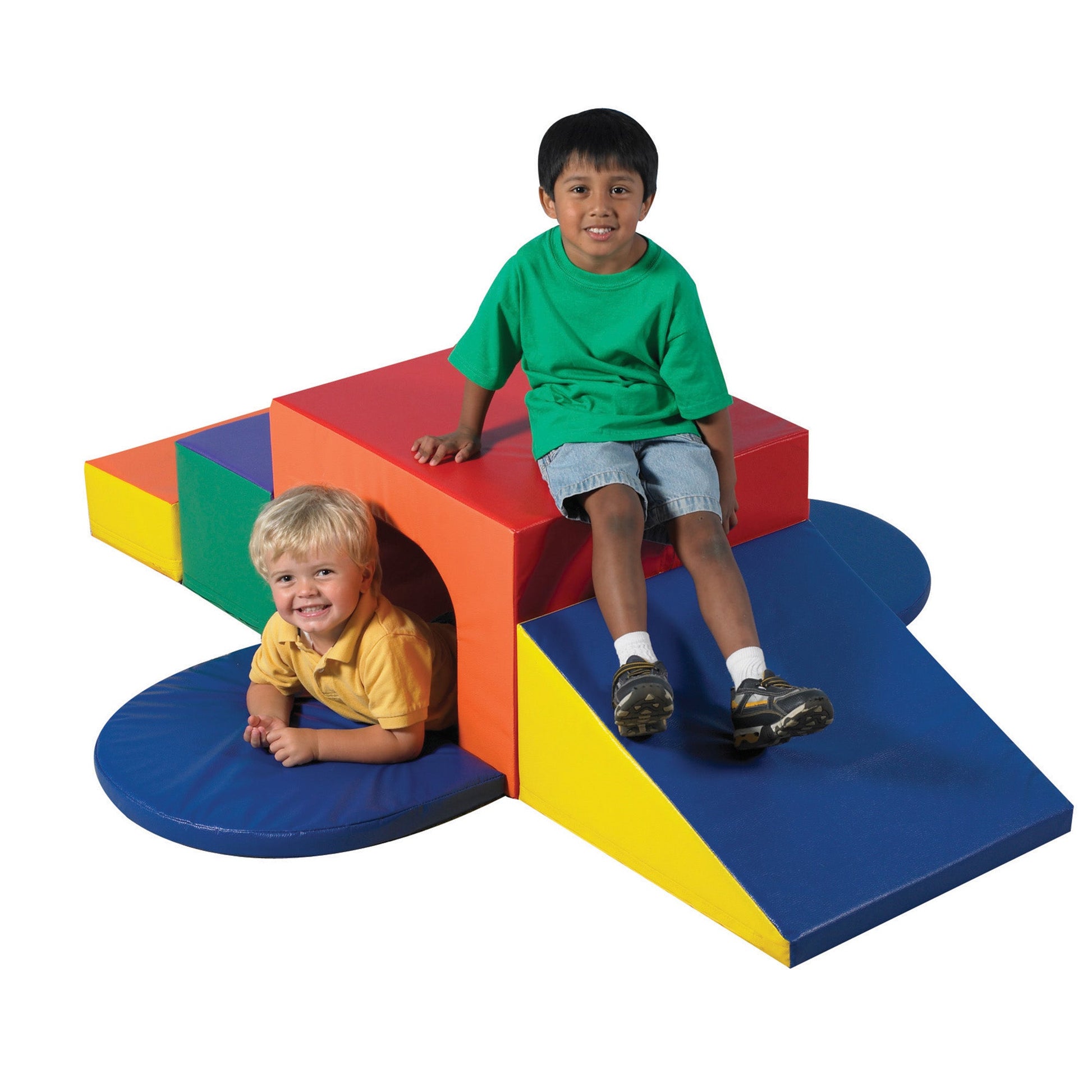 Children's Factory Climb-Up Tunnel Climber - Rainbow (CF321-049) - SchoolOutlet