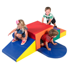 Children's Factory Climb-Up Tunnel Climber - Rainbow (CF321-049)