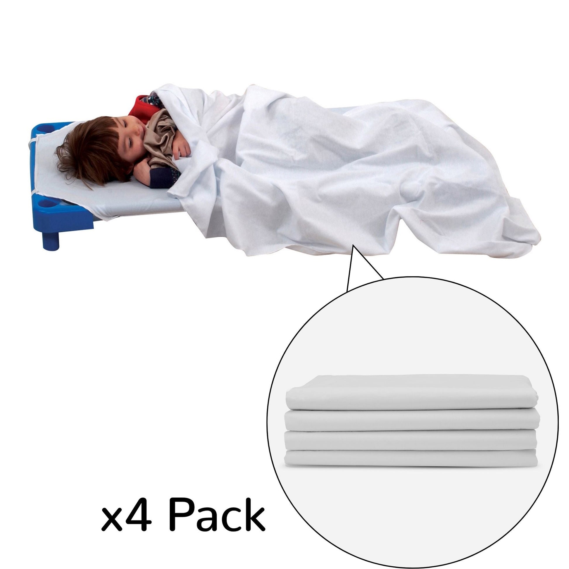Children's Factory Angels Rest Soft Cotton Blanket - Set of 4 - SchoolOutlet