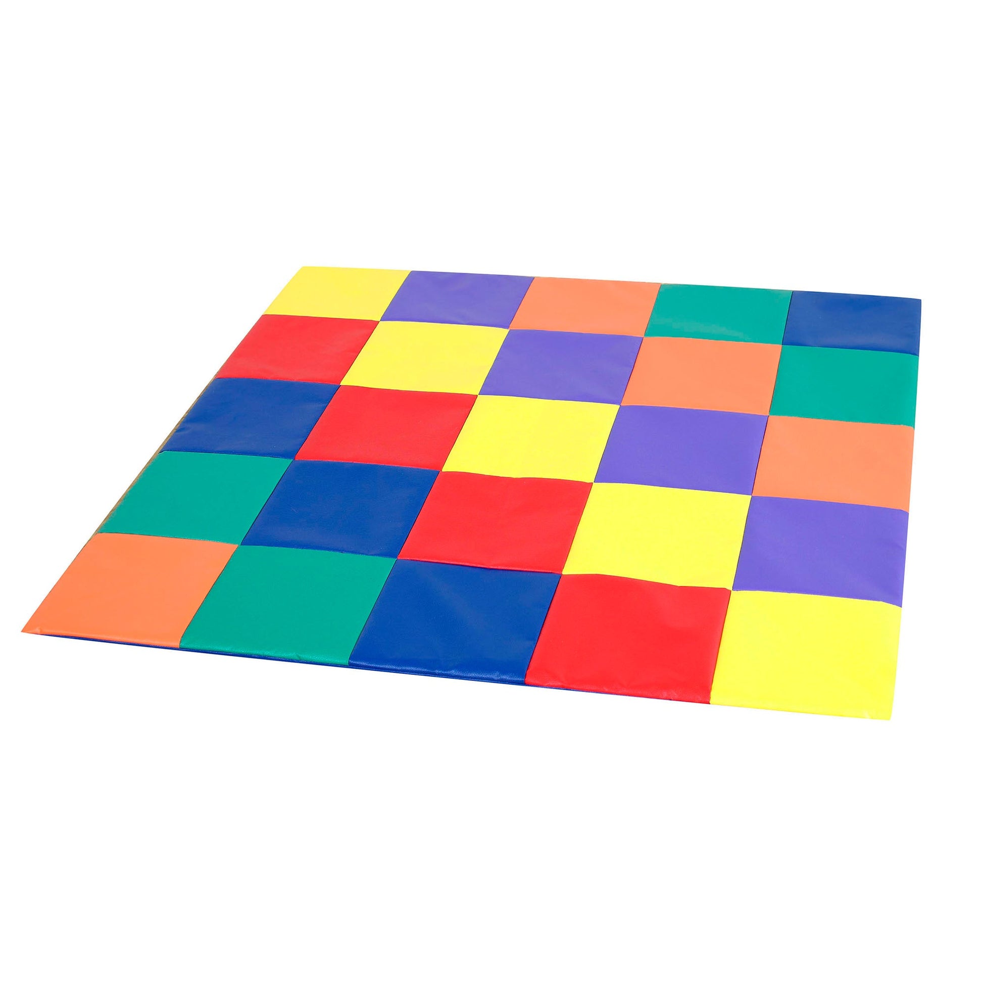 Children's Factory Patchwork Crawly Mat - Rainbow (CF321-132) - SchoolOutlet