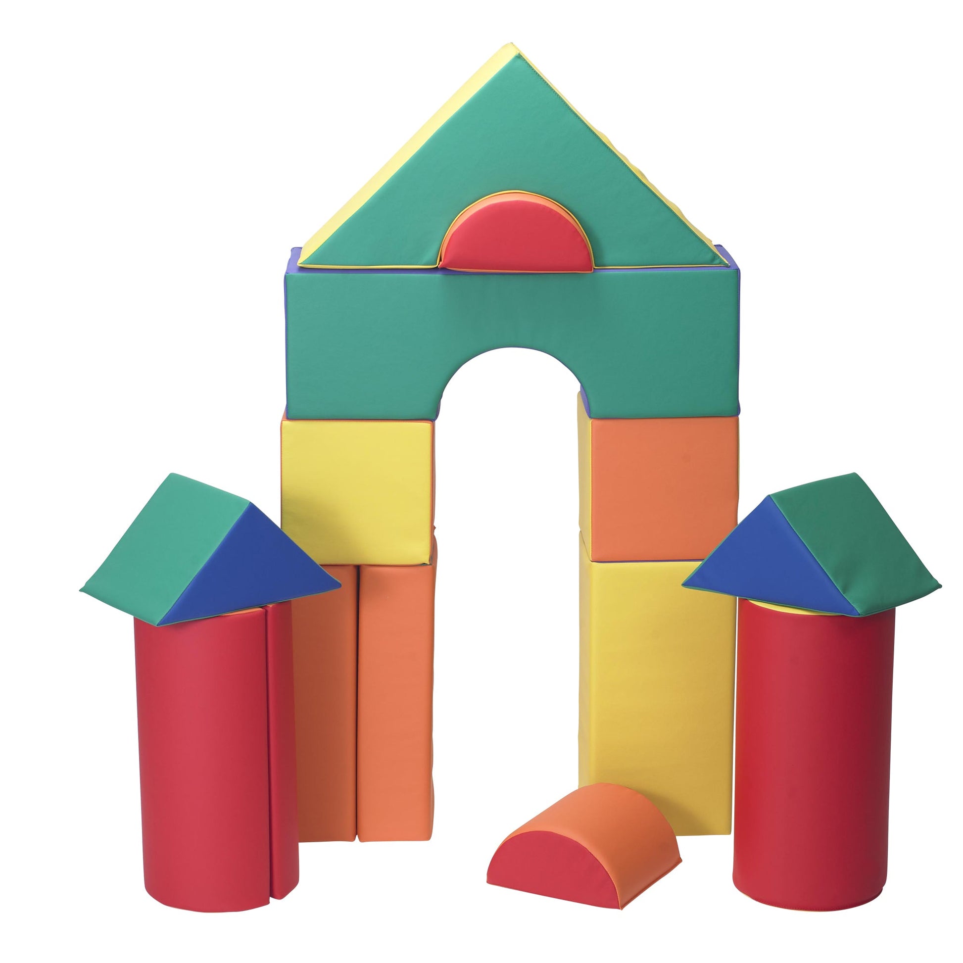 Children's Factory 12" Module Blocks - Set of 14 (Set B) - SchoolOutlet