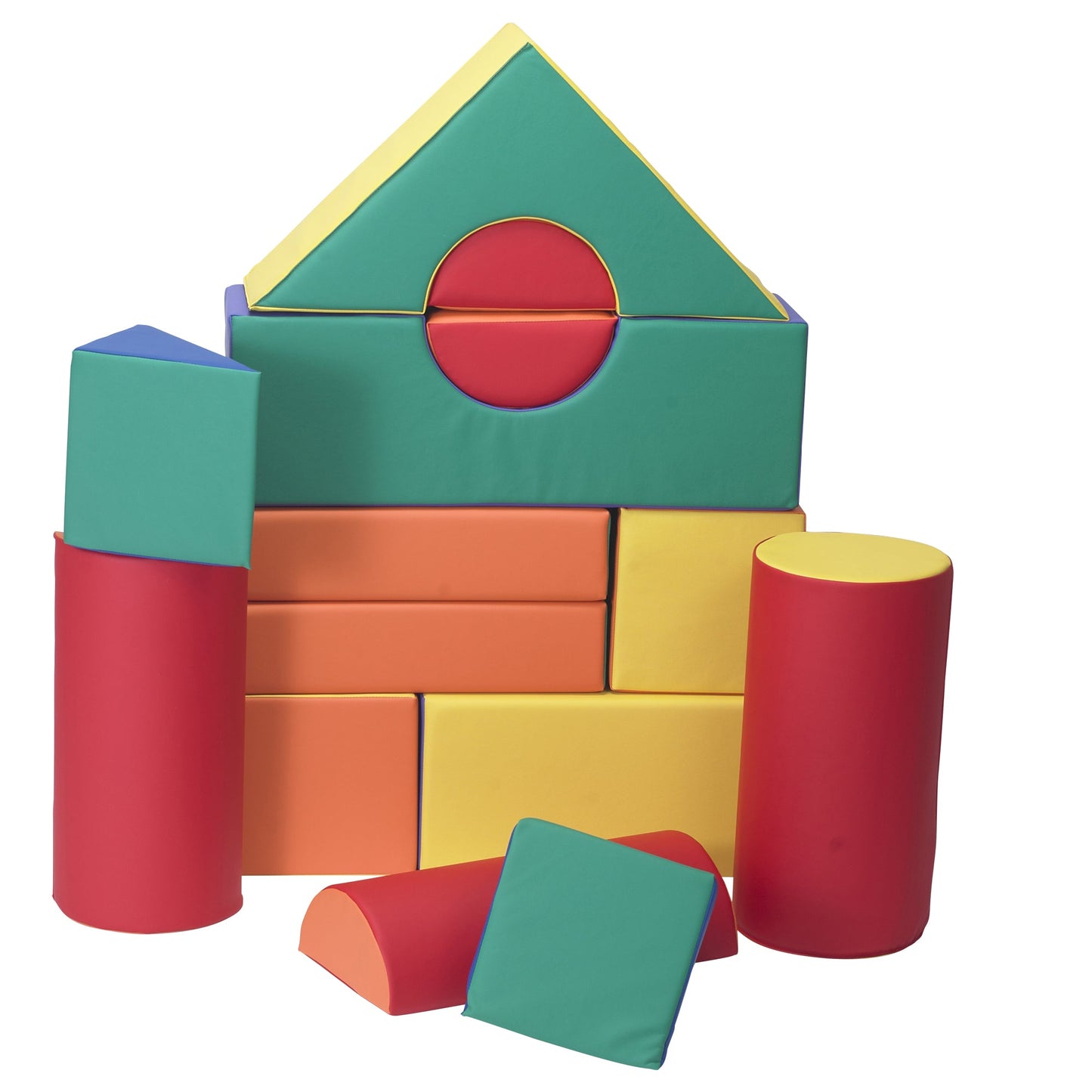 Children's Factory 12" Module Blocks - Set of 14 (Set B) - SchoolOutlet