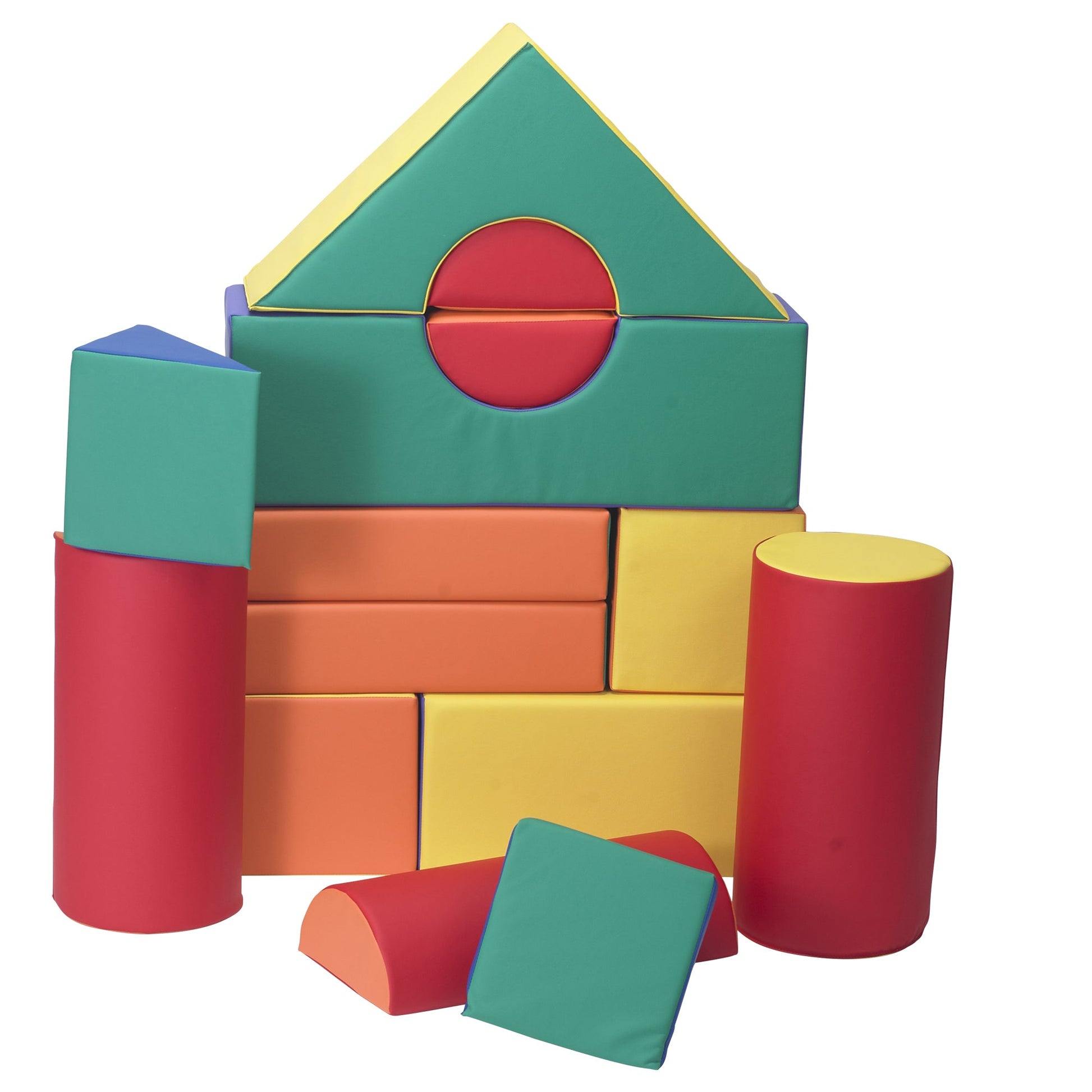 Children's Factory 12" Module Blocks - Set of 14 (Set B) - SchoolOutlet