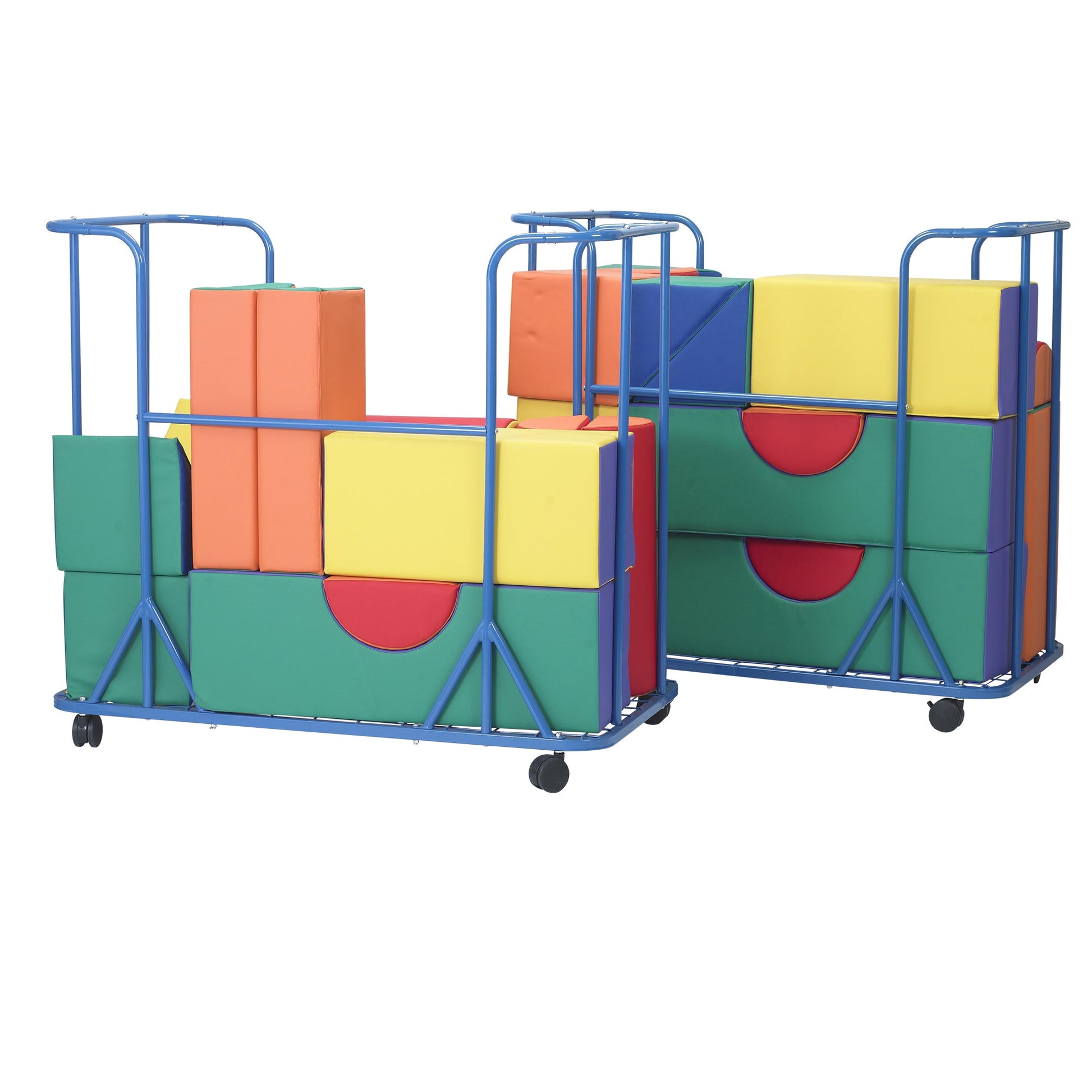 Children's Factory 12" Module Blocks - Set of 35 (Set A and B) - SchoolOutlet