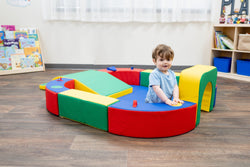 Children's Factory Playring with Tunnel and Slide (CF322-162)