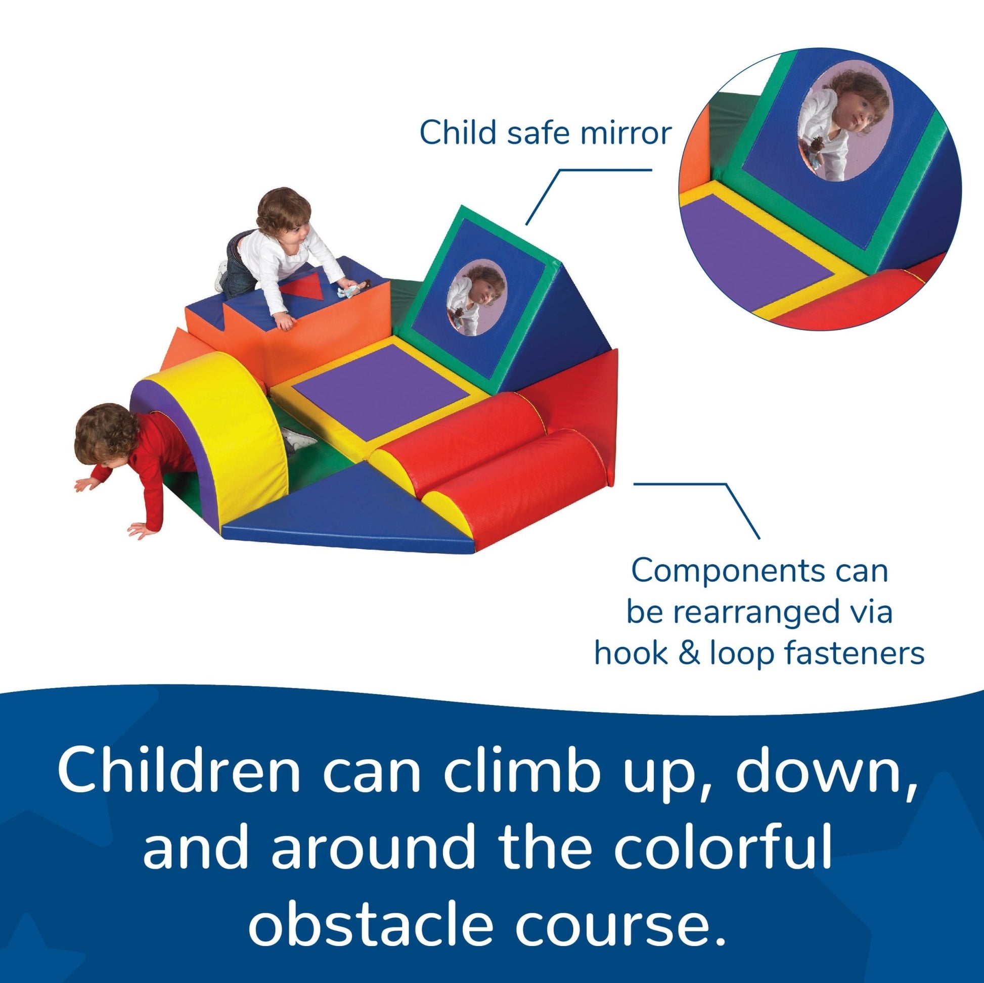 Children's Factory Shape and Play Obstacle Course (CF322-391) - SchoolOutlet