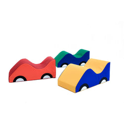 Children's Factory Wide Infant Toddler Soft Cars - Set of 3 (CF332-487)