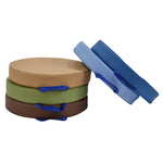 Children's Factory Round Floor Cushions - Set of 5 - Woodland - SchoolOutlet
