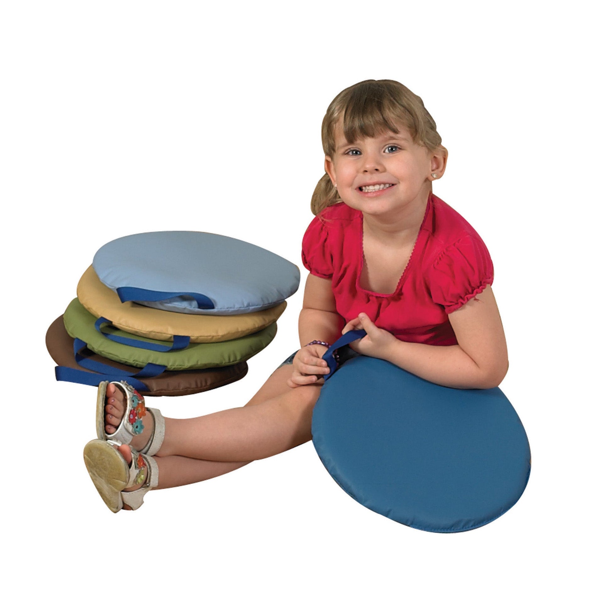 Children's Factory 12" Sit - Arounds - Set of 5 - Woodland - SchoolOutlet