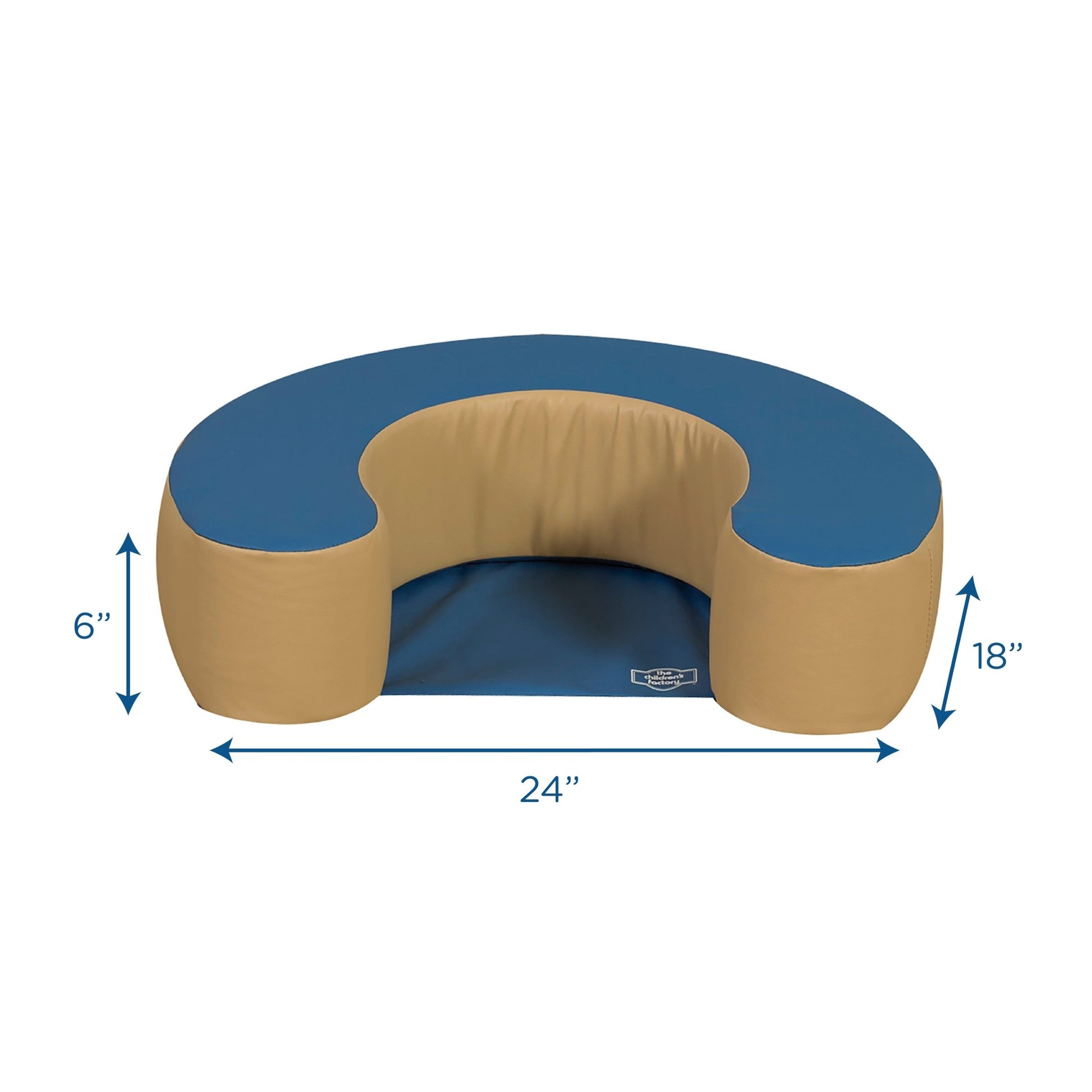 Children's Factory Sit Me Up - Deep Water/Almond - SchoolOutlet