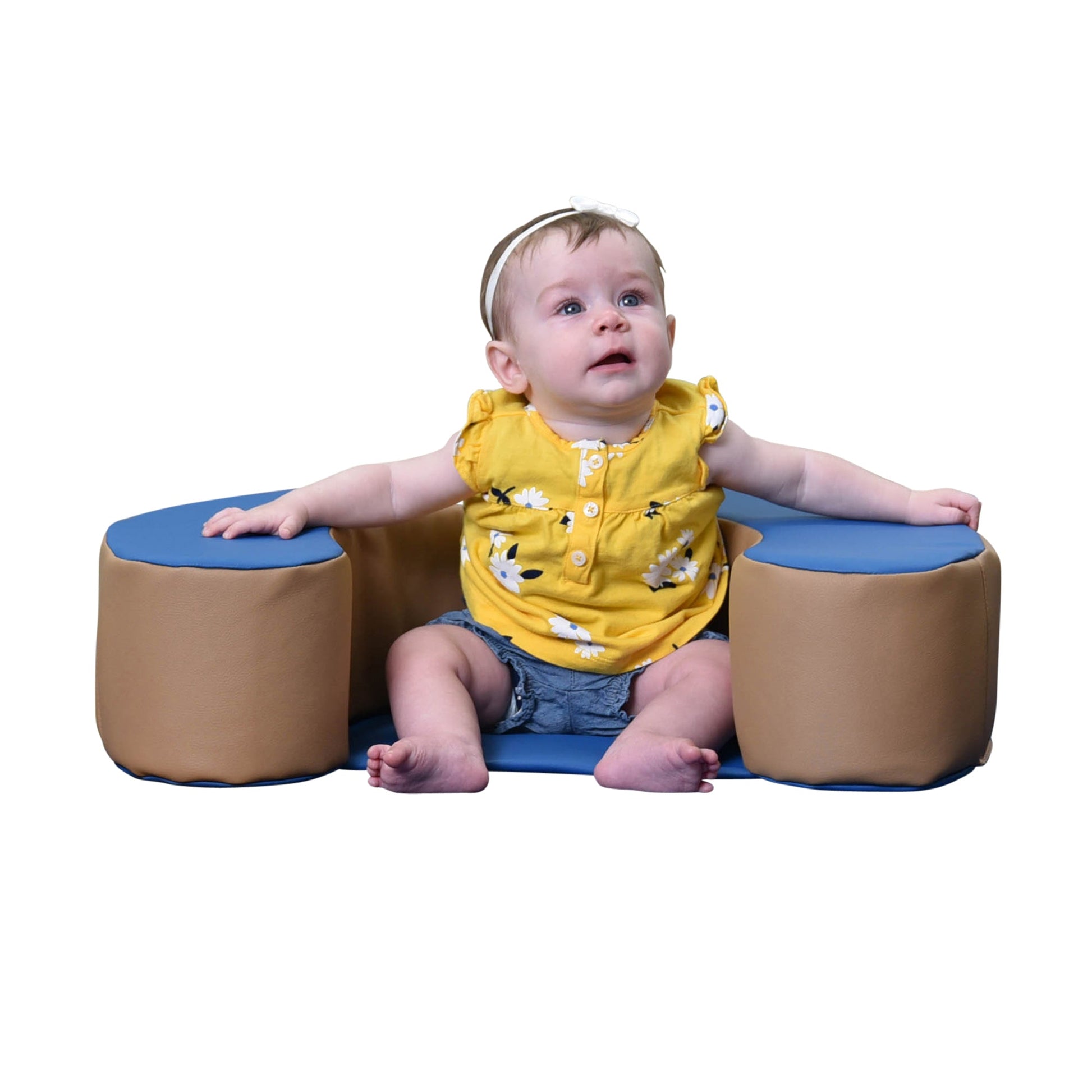 Children's Factory Sit Me Up - Deep Water/Almond - SchoolOutlet