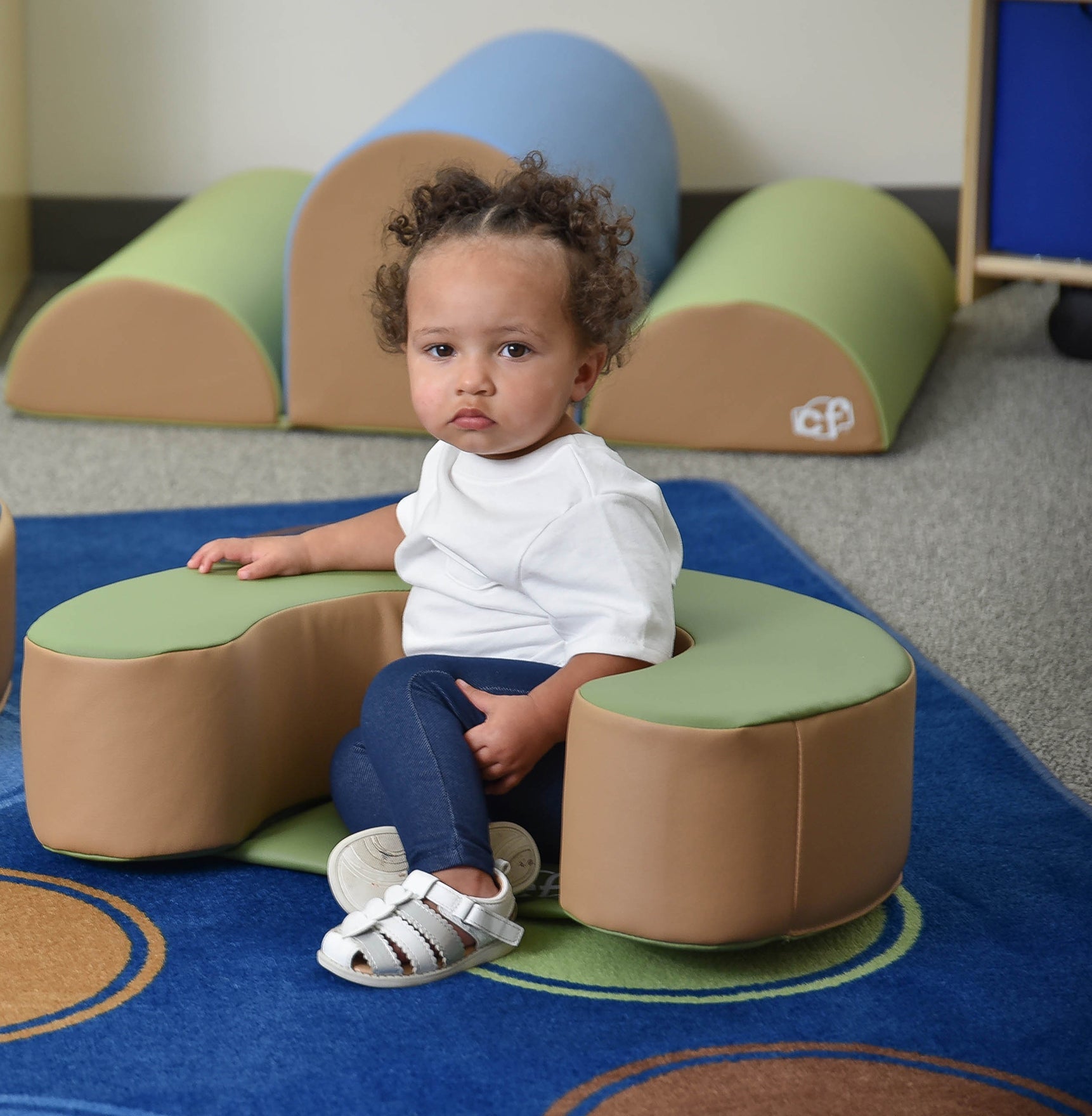 Children's Factory Sit Me Up - Sage/Almond - SchoolOutlet