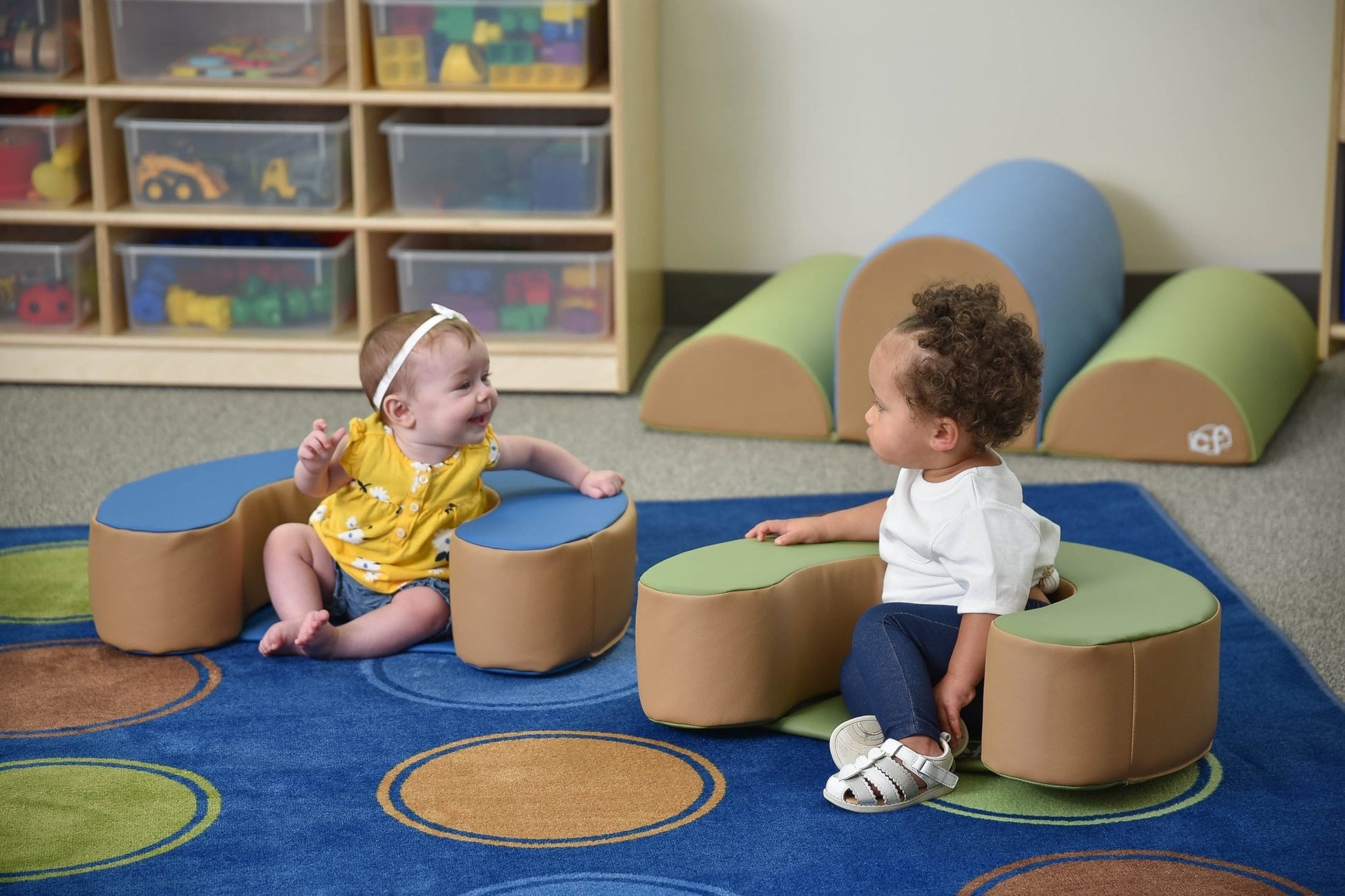Children's Factory Sit Me Up - Sage/Almond - SchoolOutlet