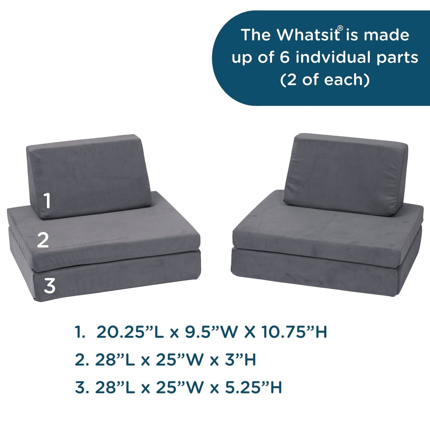 Children's Factory THE WHATSIT - Gray (CF349-066) - SchoolOutlet