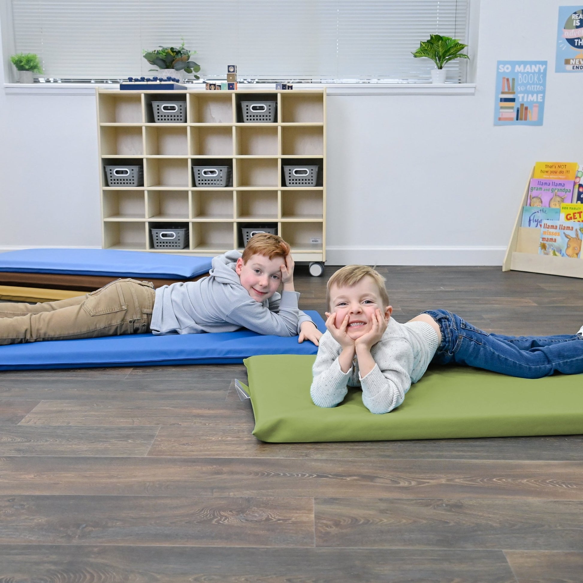 Children's Factory Nap Time Rest Mats - Set of 5 - Woodland (CF350-044) - SchoolOutlet
