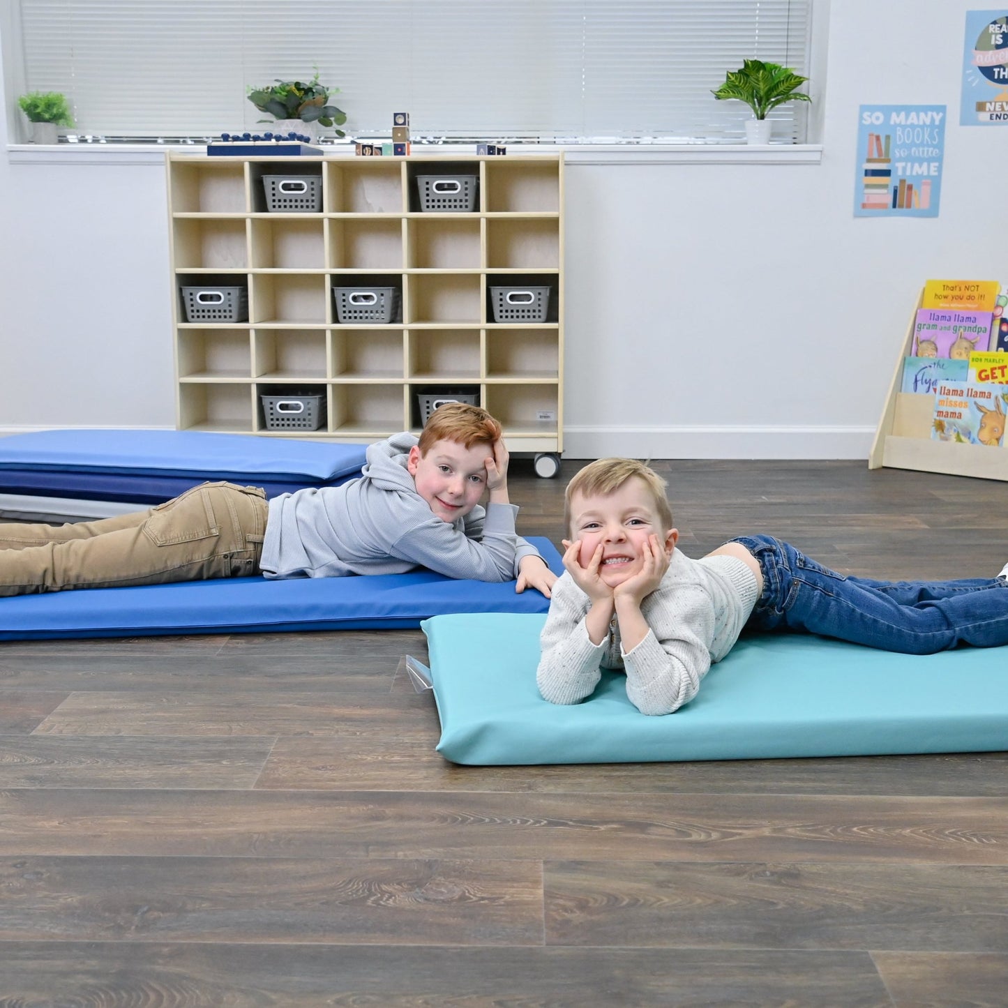 Children's Factory Nap Time Rest Mats - Set of 5 - Tranquility (CF350-047) - SchoolOutlet