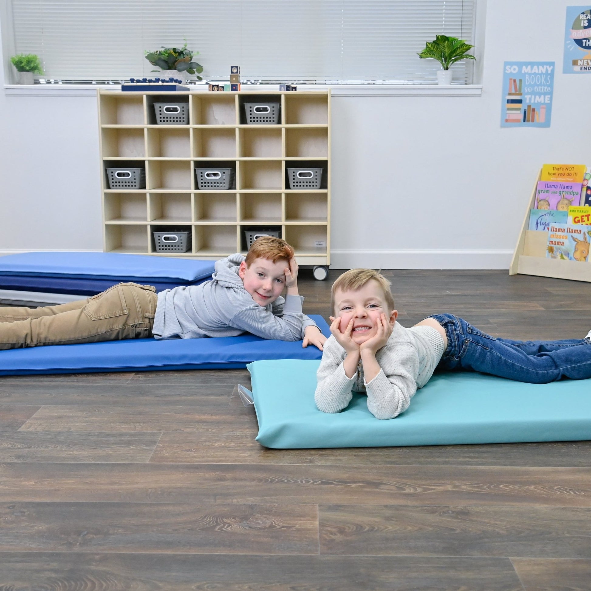 Children's Factory Nap Time Rest Mats - Set of 5 - Tranquility (CF350-047) - SchoolOutlet