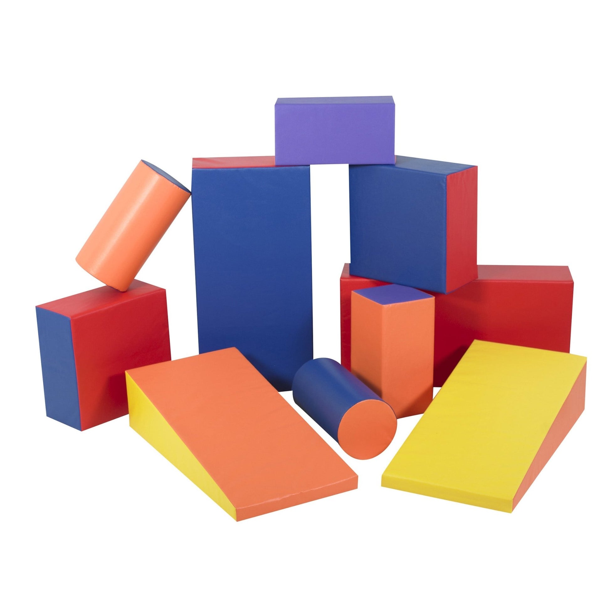 Children's Factory Soft Shapes - Set of 10 - SchoolOutlet