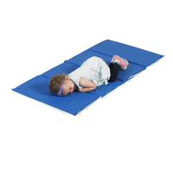 Children's Factory 1" Tough Duty Folding Rest Mat - Blue (CF400-002)