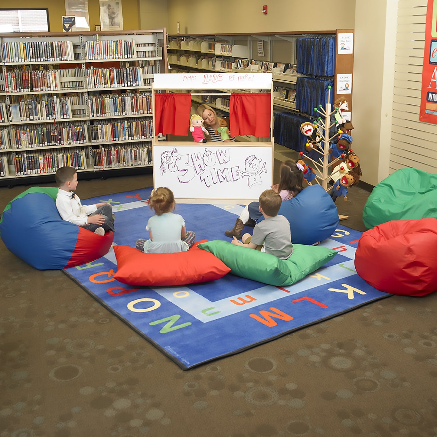 Children's Factory 26" Round Bean Bag - SchoolOutlet