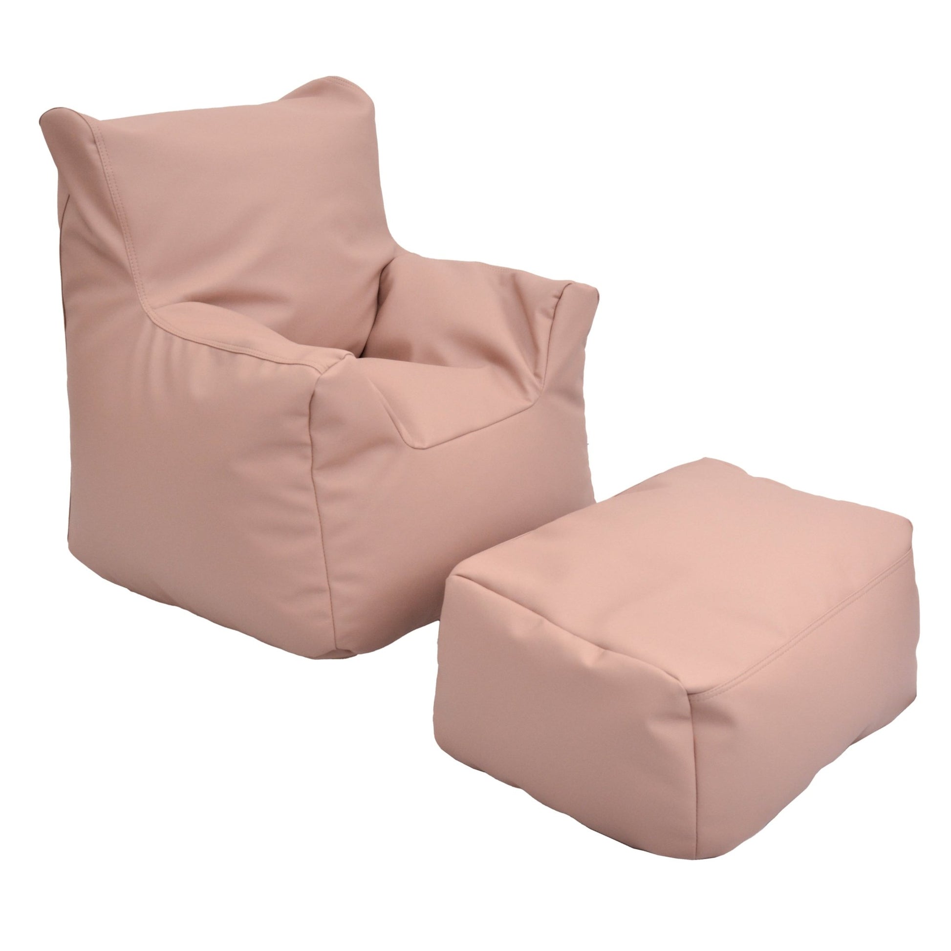 Children's Factory Cozy Chair and Ottoman - SchoolOutlet