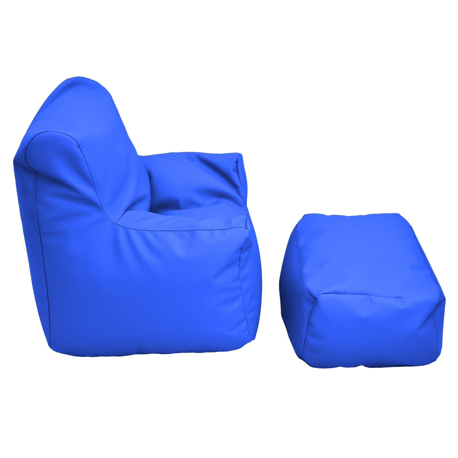Children's Factory Cozy Chair and Ottoman - SchoolOutlet