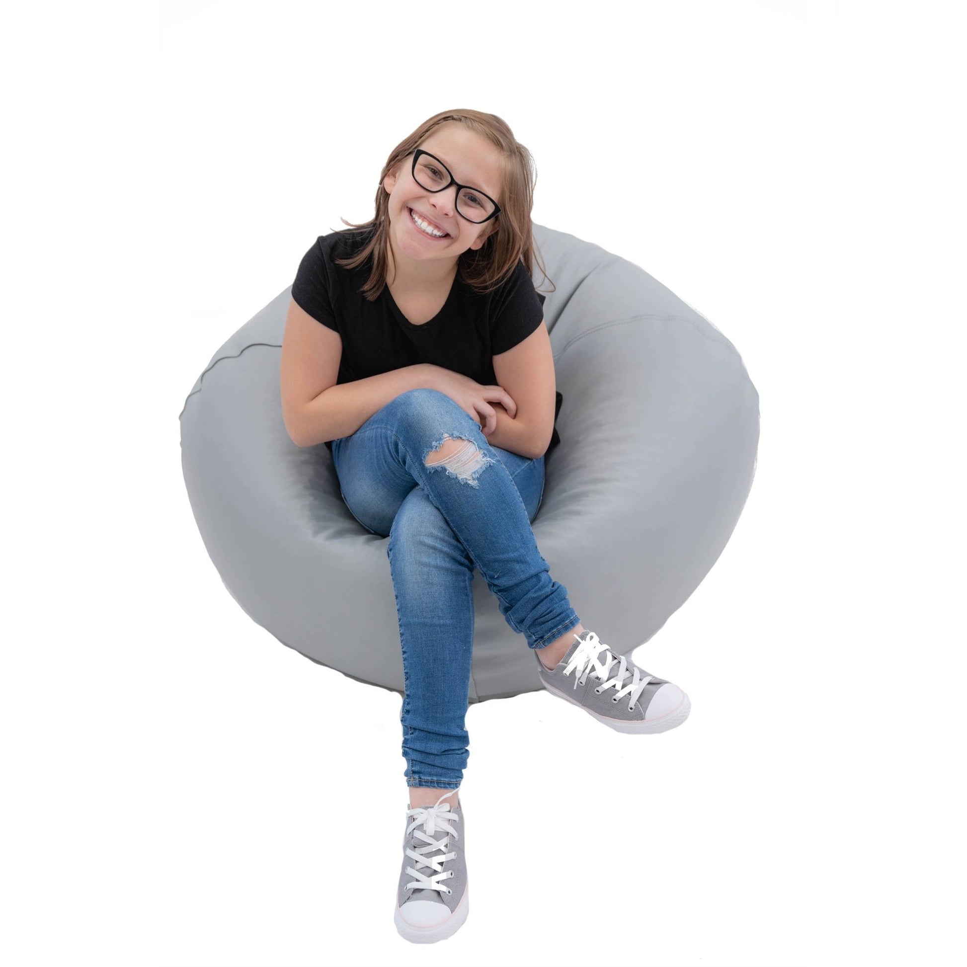 Children's Factory 35" Round Bean Bag - SchoolOutlet